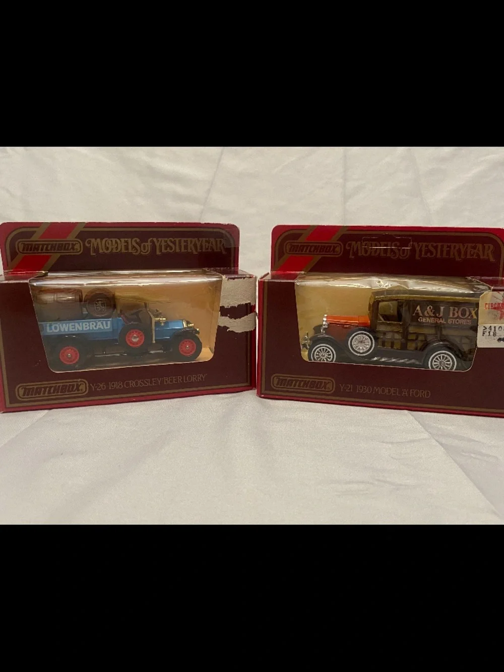 Vintage Matchbox Models of Yesteryear Collectibles
